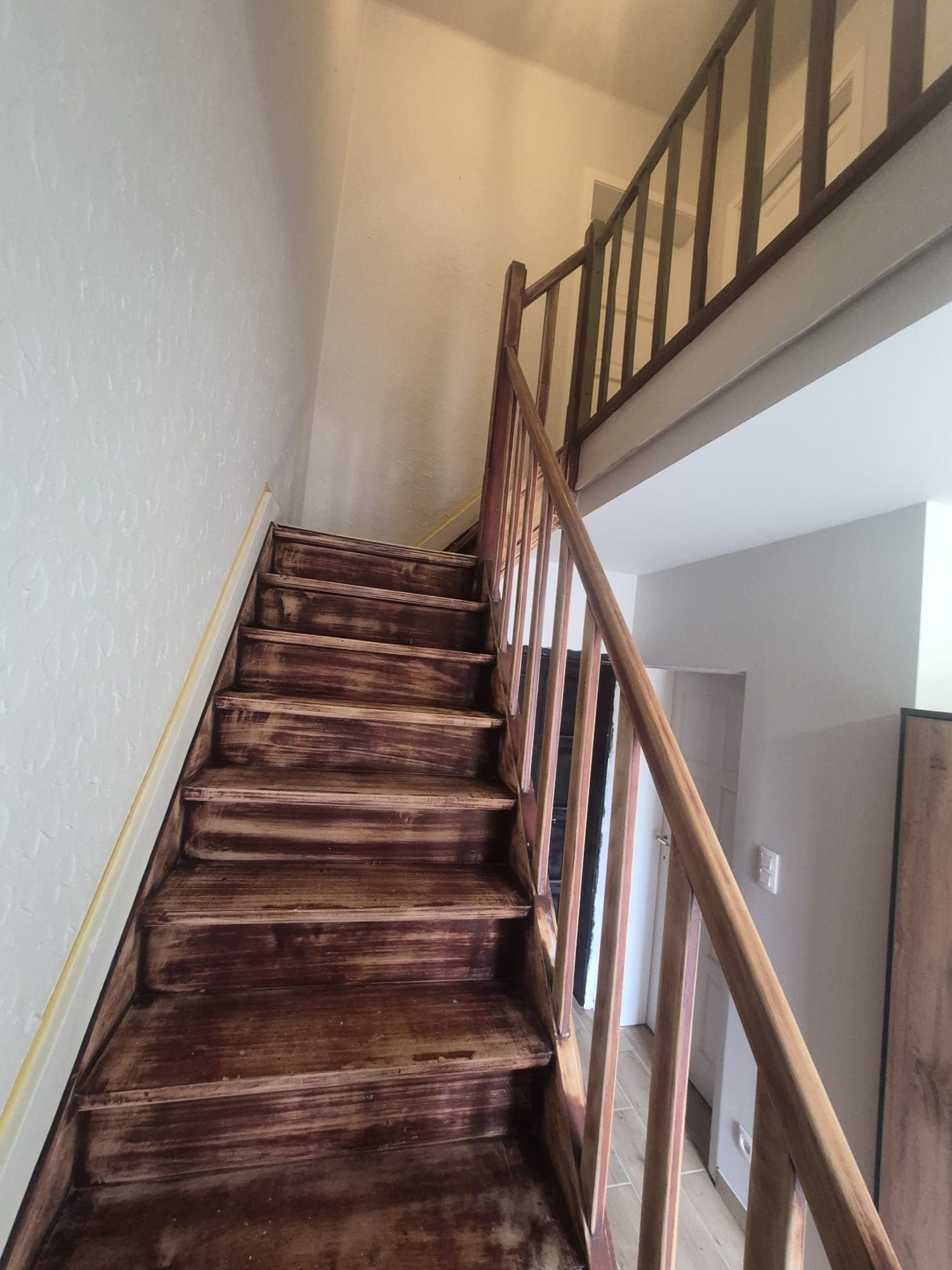 Trap vóór renovatie